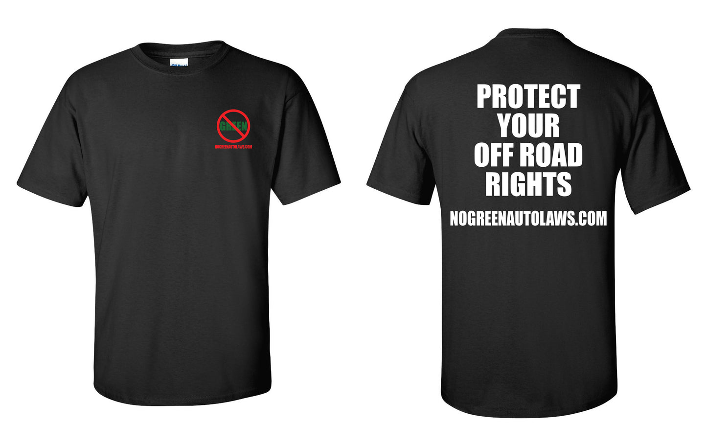 C1 - SHORT SLEEVE TEE - PROTECT YOUR OFF ROAD RIGHTS!