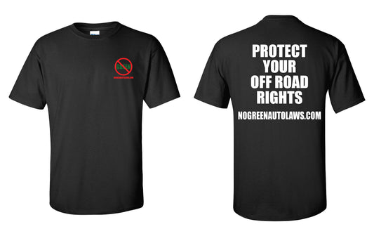 C1 - SHORT SLEEVE TEE - PROTECT YOUR OFF ROAD RIGHTS!