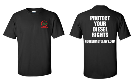 B1 - SHORT SLEEVE TEE - PROTECT YOUR DIESEL RIGHTS!